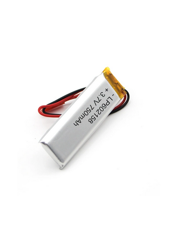 Lithium Polymer Battery - 750 mAh 3.7V
