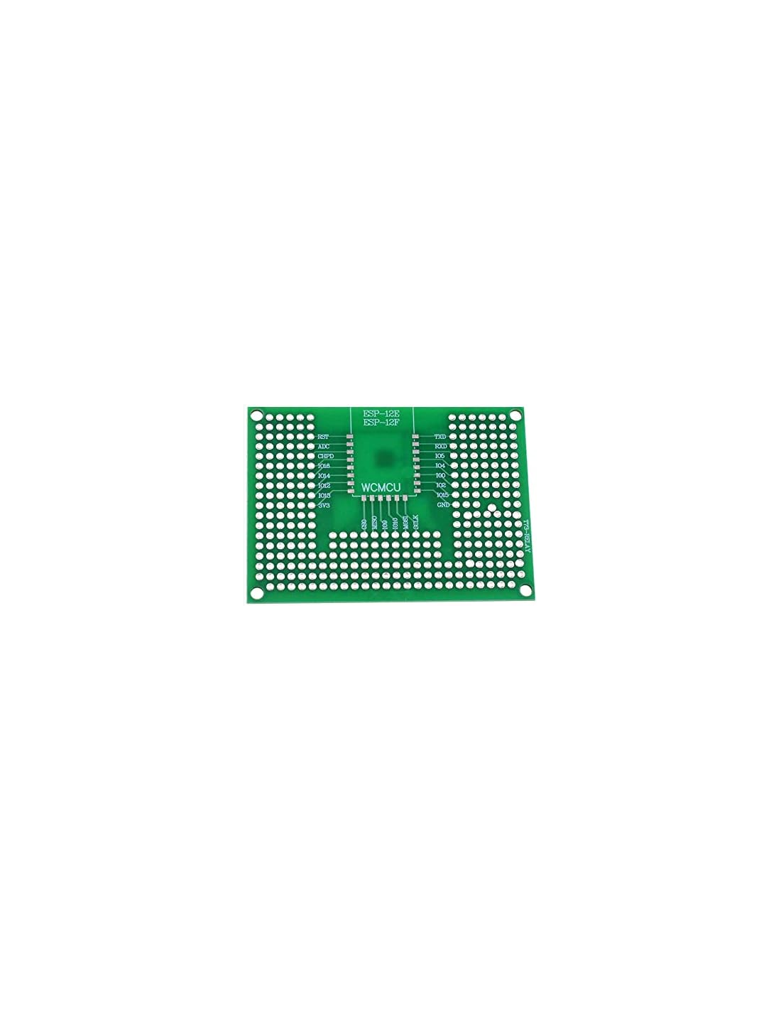 thumbnail image 2 of 5x7cm Double-Sided Prototype PCB Board - Perfect For ESP32, ESP8266, Relay Projects 2 of 6