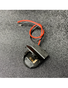 CR 2032 X 1 Battery Holder Through Hole Mount Socket and Adapter