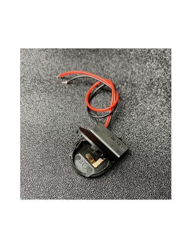 CR 2032 X 1 Battery Holder Through Hole Mount Socket and Adapter