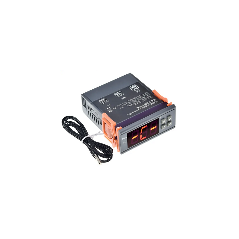 Régulateur de température numérique, 10A, 220V, capteur -50 ~ 110C, contrôle du chauffage