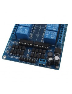16 Channel 12V Relay Module (12V, 250VAC/10A, with optocoupler protection)