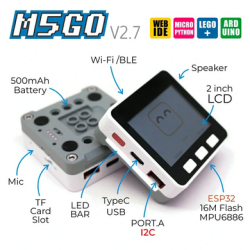 M5Stack M5GO IoT Starter Kit K006-V27