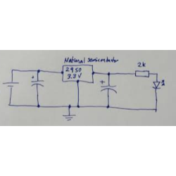 S2950CT-3.3V LDO Voltage regulator 0.15A