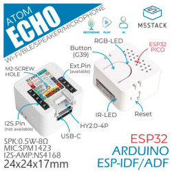 M5Stack ATOM ECHO ESP32 Pico Development Kit