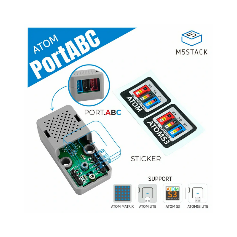 M5stack ATOMIC PortABC Extension Base