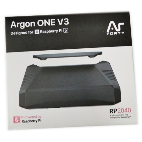 Argon ONE V3 aluminum case for Raspberry Pi 5 | HackSpark