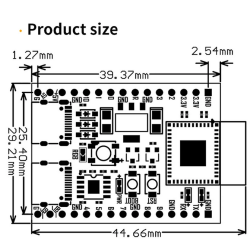 ESP32-C3-DevKitM-1,Type C, Wifi and Bluetooth 5.0