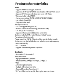 ESP32-C3-DevKitM-1,Type C, Wifi and Bluetooth 5.0