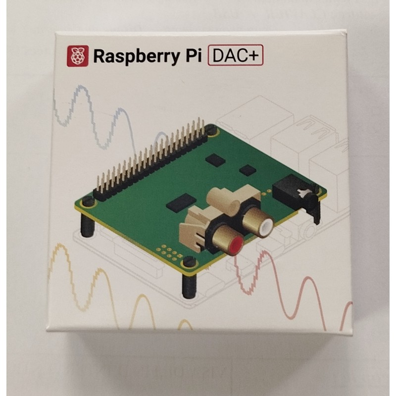 DAC+ Audio IQaudio Raspberry Pi