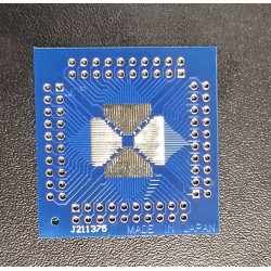 QFN / QFP / TQFP / LQFP 16-80 to DIP Adapter/Breakout PCB Board