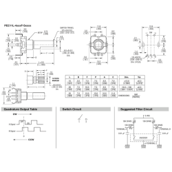 Encoder PEC11L Series—11 mm Low Profile Encoder