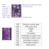 AT2100 Driver de moteur avec dissipateur thermique (utile pour imprimantes 3d, reprap, cnc, etc.)