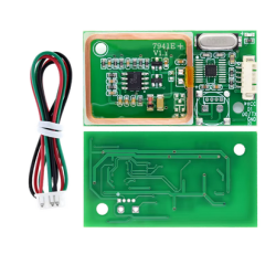 7491E lecteur RFID UART sans fil Tech, 3 broches, 125KHz, lecture de carte EM4100