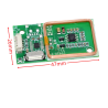 7491E lecteur RFID UART sans fil Tech, 3 broches, 125KHz, lecture de carte EM4100