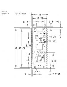 Raspberry Pi Pico WH CYW43439 d'Infineon