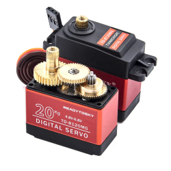 D-8120MG Waterproof Metal Gear Digital Servo with 20kg Torque 180 Angle