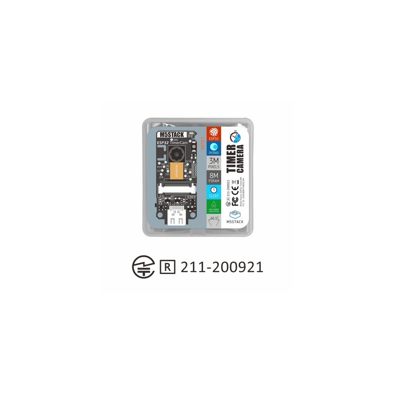 M5Stack Timer Camera X OV3660 - ESP32 3MP | HackSpark