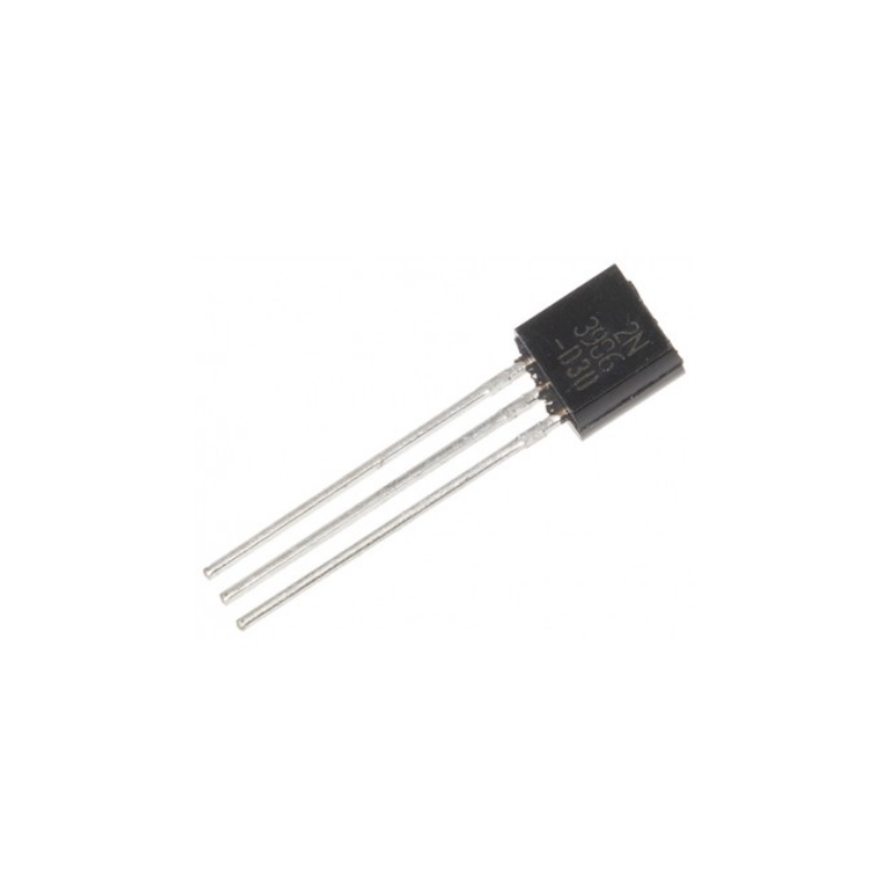 Transistor bipolaire, 2N3906, PNP -40 V -200 mA, , TO-92, 3 broches(lots de 5 pcs)