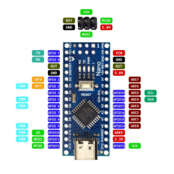 Mini USB Nano V3.0 solder(Arduino compatible board with CH340)