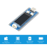RP2040-LCD-0.96, a Pico-like Raspberry Pi MCU RP2040, with LCD