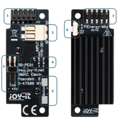 Module Pi Energy  INPUT 6-36V  OUT 5.1V Mini pour Raspberry Pi 4/5 Series