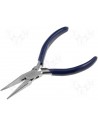 Pliers (precision, half-rounded nose, elongated 140mm)