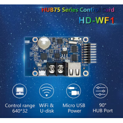 Wi-Fi and U-disk LED...