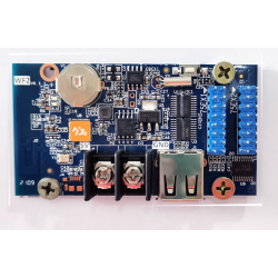 Wi-Fi and U-disk LED display control, HD-WF4, with 2 HUB75E ports