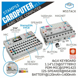 M5Stack Cardputer Kit w/ M5StampS3 K132