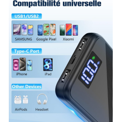10000mAh, 22.5W Power Bank...