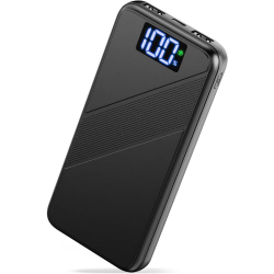 10000mAh, 22.5W Power Bank Mini Batterie Externe Charge Rapide (USB C Input & Output)