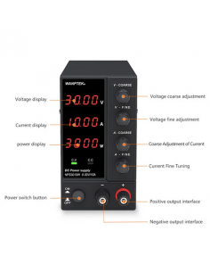 PW30V10A power supply with 30V10A display 3 Digits