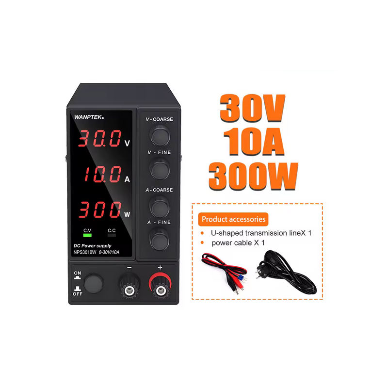 PW30V10A power supply with 30V10A display 3 Digits