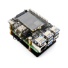 4G/5G Raspberry Pi 5 PCIe vers M.2 4G/5G SIMCom/Quectel et USB 3.2 HAT+ High-speed Networking