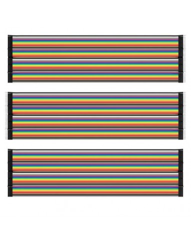 150mm splittable jumper wires  M2M/ F2M / F2F (150mm 40x3 pins) (120 pcs Câbles Dupont)