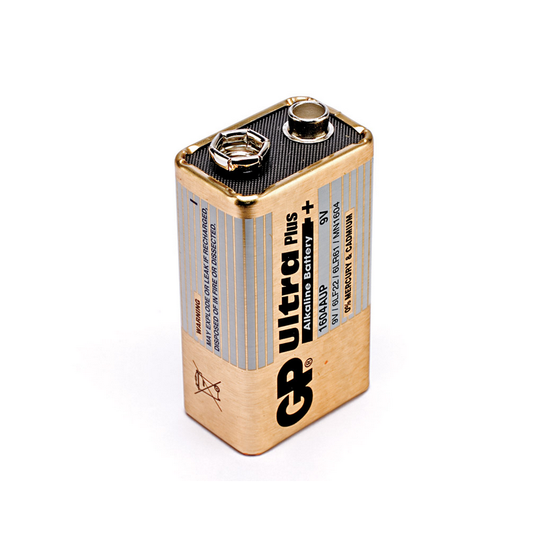 Pile alcaline 9V bat (piles9V non rechargeable)