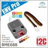 M5stack ENV Pro with temperature, humidity, pressure and gas sensor (BME688)