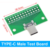 Type-C USB 2.0 3.0 Male, Receptacle, 2.54mm PCB Board