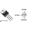 P-Channel Power MOSFET IRF9Z34NPBF 55V 17A | HackSpark