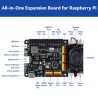 SunFounder Fusion HAT+ Expansion Board for Raspberry Pi 5/4/3B+/Zero 2W,