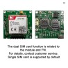 LTE CAT1+4G+2GSIMcom A7672E, carte mère LTE CAT1 avec kit GNSS pour l'Europe