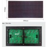 16x32 Red LED Matrix Panel P10 - Chainable | HackSpark