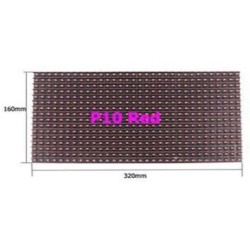16x32 Red LED Matrix Panel P10 - Chainable | HackSpark