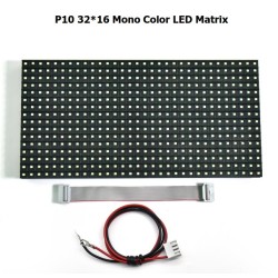 16x32 Red LED Matrix Panel P10 - Chainable | HackSpark