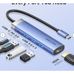 Vention 5-in-1 USB-C Docking Station HDMI