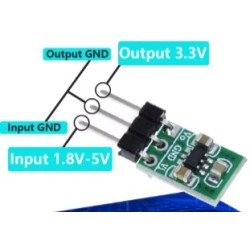Mini boost Buck DC Board 1.8-5V to 3.3V N1IF