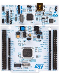 NUCLEO-F103RB (STM32 Nucleo development board for STM32 F1 series - with STM32F103RBT6 MCU, Arduino-compatible pinout)