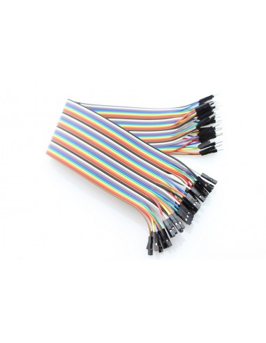 male female splittable jumper wires (300mm, 40 pins) (cable)