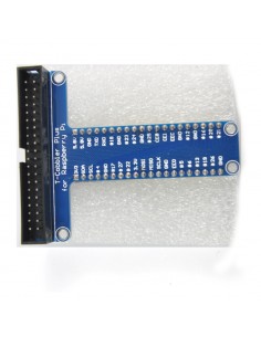 Breakout for Raspberry Pi A+/B+/2/3/4  to Breadboard (T-Cobbler Plus)